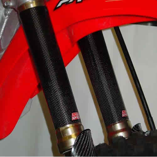 CRF150R'07-08 - Lightspeed Carbon Fiber Fork Wrap Set