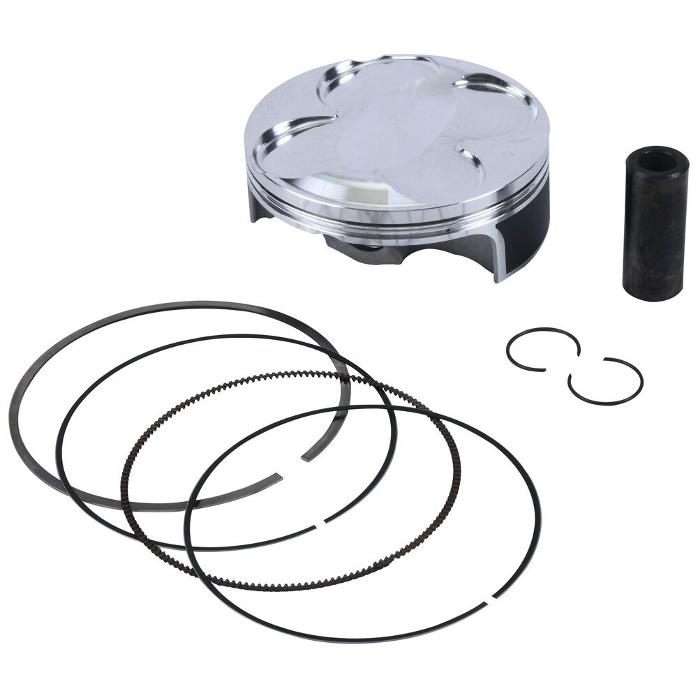 Pro Marine Vertex Piston Kit – Standard Port, Compatible With Mercury 2.5L Top Guided Engine (3.500 Inch, 473g)
