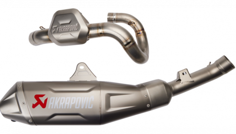 CRF250R'22-24 Akrapovic Titanium Full Exhaust System