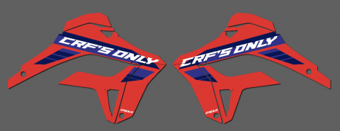 CRF 300L'21-24 Classic 24 Shroud Graphics