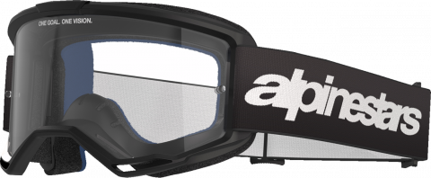 Alpinestars Vision 3 Goggle Black Clear Lens 5103325-1425