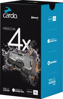Main image of item: Cardo Freecom 4X Bluetooth Headset Single