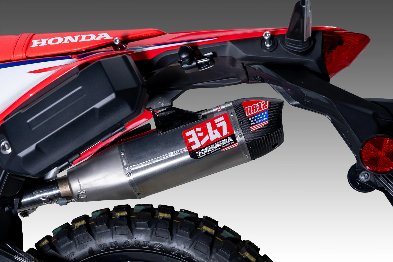CRF300L Yoshimura RS-4 Slip On Exhaust System