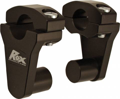 Rox Elite Pivoting Risers 3.5" Black