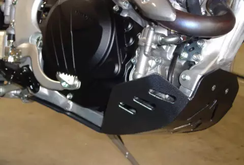 CRF450L/RL'19-25 Flatland Racing Skid Plate Black