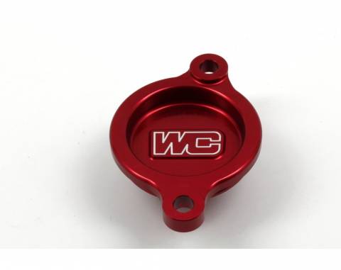 CRF450R/RX'17-26 - Works Connection Oil Filter Cover Red