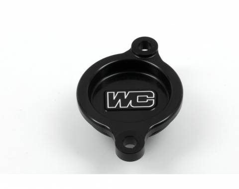 CRF450R/RX'17-26 - Works Connection Oil Filter Cover Black
