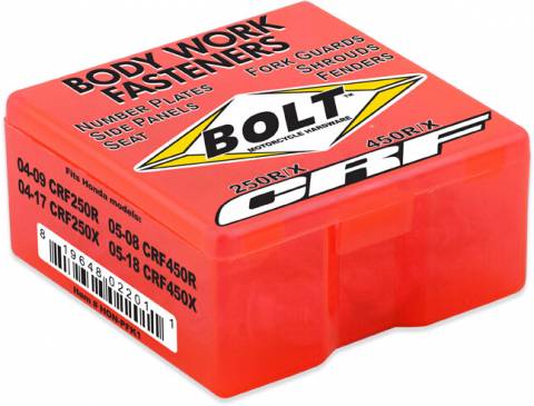CRF450R'05-08 Full Plastics Fastener Kit
