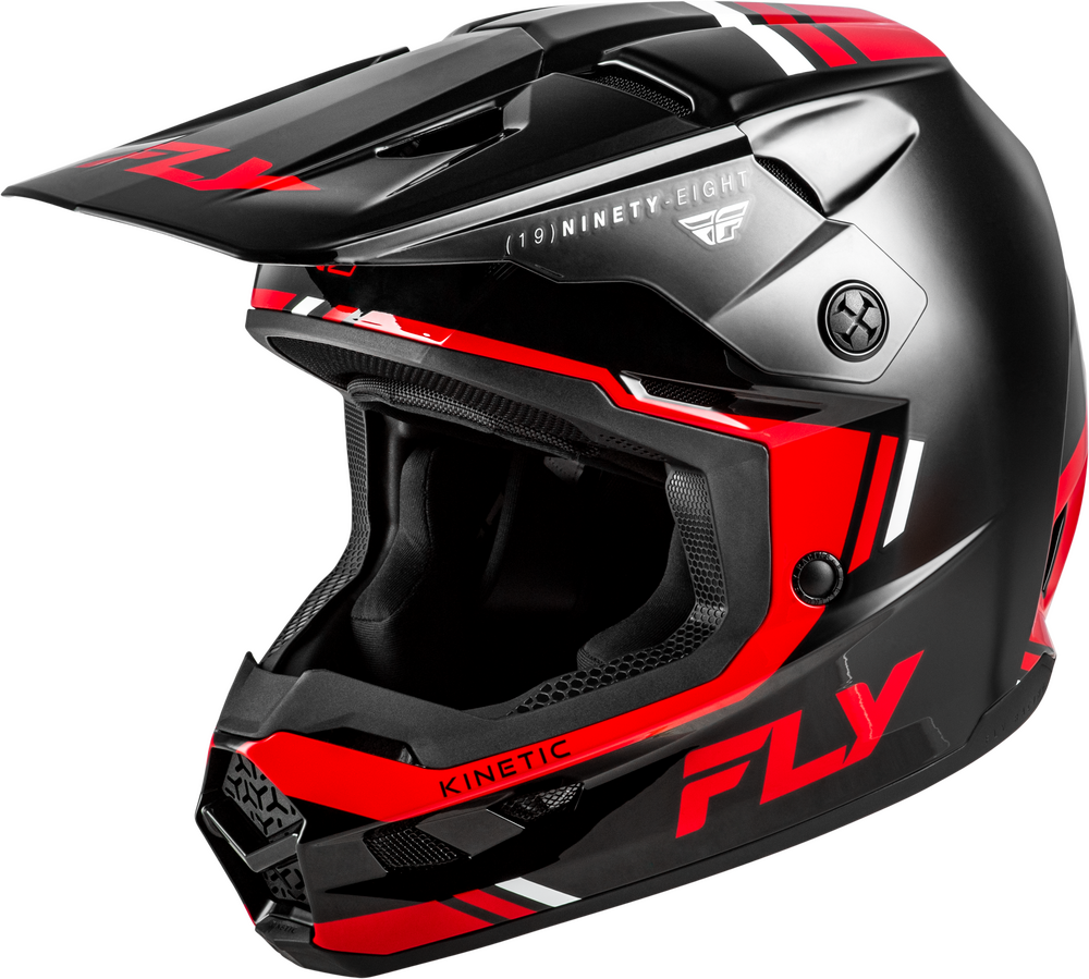 Fly Racing Kinetic Helmet Verdict Red/Black : CRF's Only
