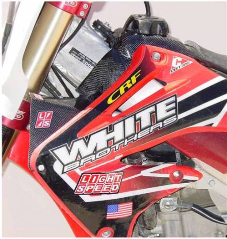 CRF450R'02-04 Lightspeed Carbon Performance Air-Tract System