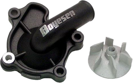 CRF250R'10-17 Boyesen Water Pump Cover & Impeller Kit Black