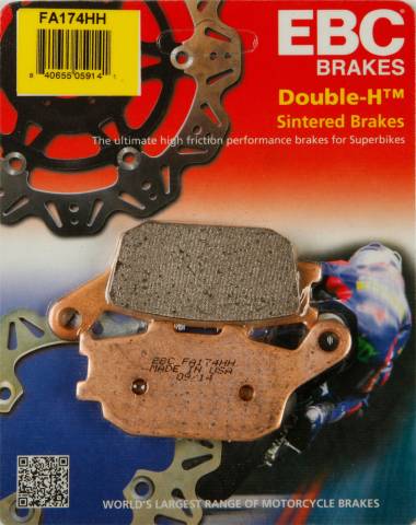 CRF1000L'16-19 - FA174HH EBC Sintered Rear Brake Pads