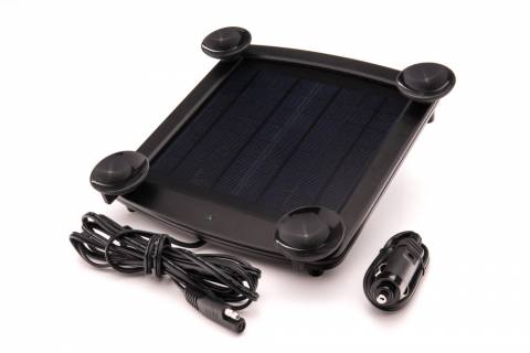 BATTERY TENDER 5 WATT SOLAR PANEL W/ HANDLEBAR MOUNT