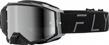 Main image of item: Fly Racing Zone Pro Goggle Black w/Dark Smoke Lens
