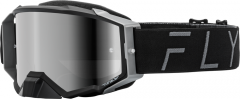 Fly Racing Zone Pro Goggle Black w/Dark Smoke Lens