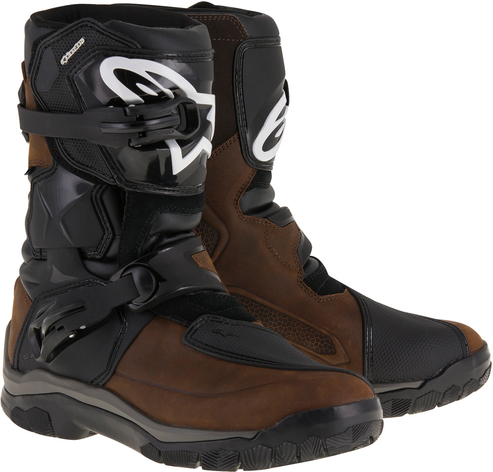 Alpinestars Belize Drystar Boots Brown Oiled Leather | CRF's Only