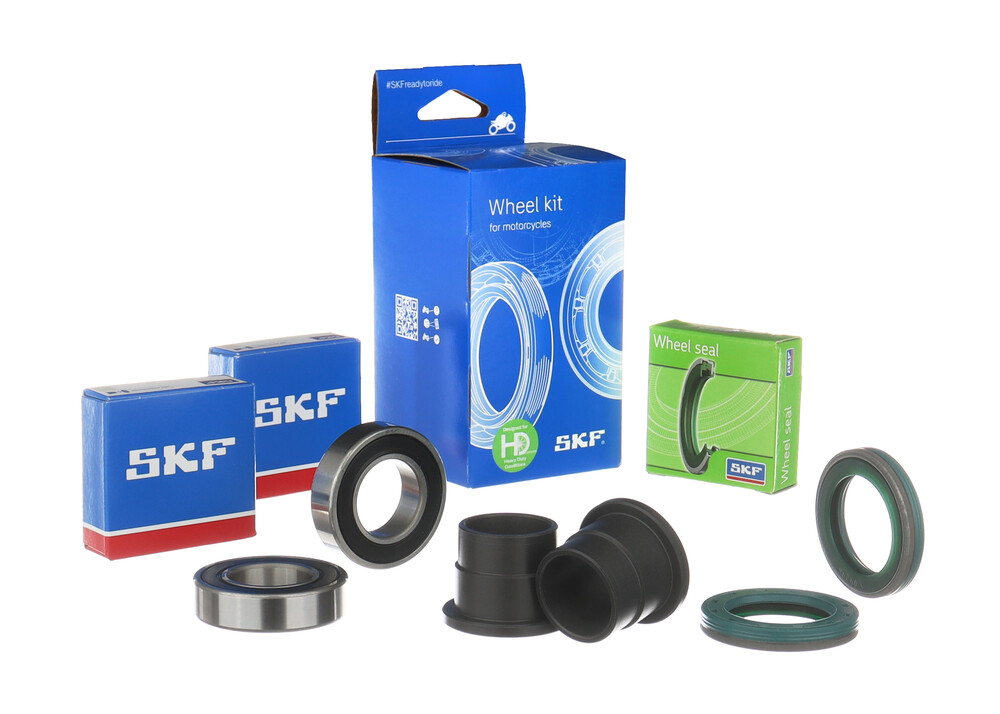 CRF450X'05-17 SKF Rear Wheel Bearing Kit w/Spacers : CRF's Only