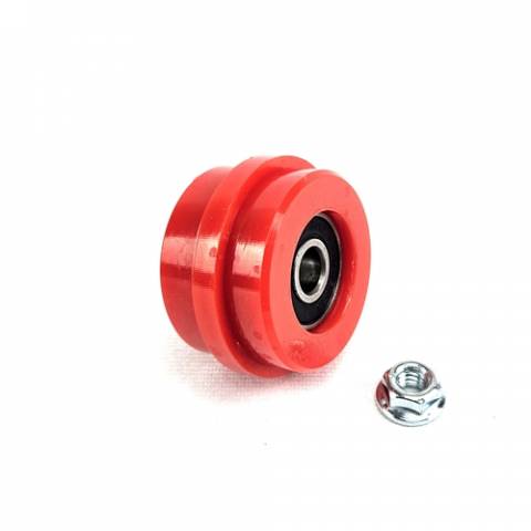 CRF450X'05-17 T.M. Designworks Powerlip Chain Roller Kit Red