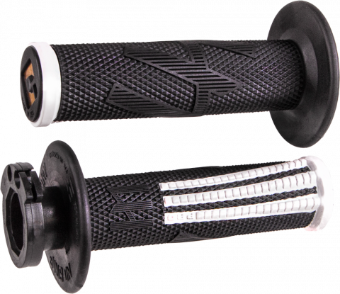 ODI Emig Pro V2 Lock On Grips Black/White