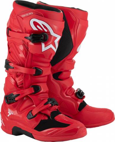 Alpinestars Tech 7 Boots Bright Red