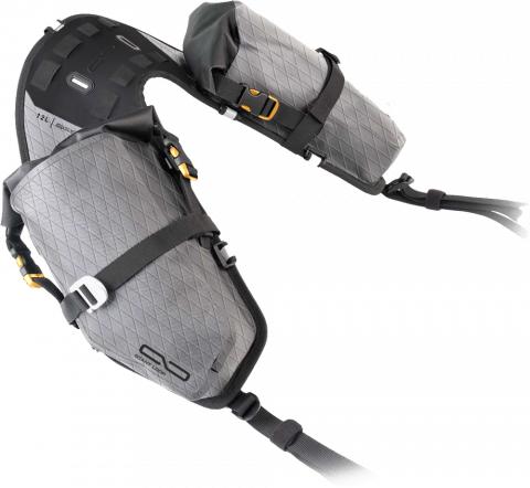 Giant Loop MoJavi Saddlebag Grey 12L