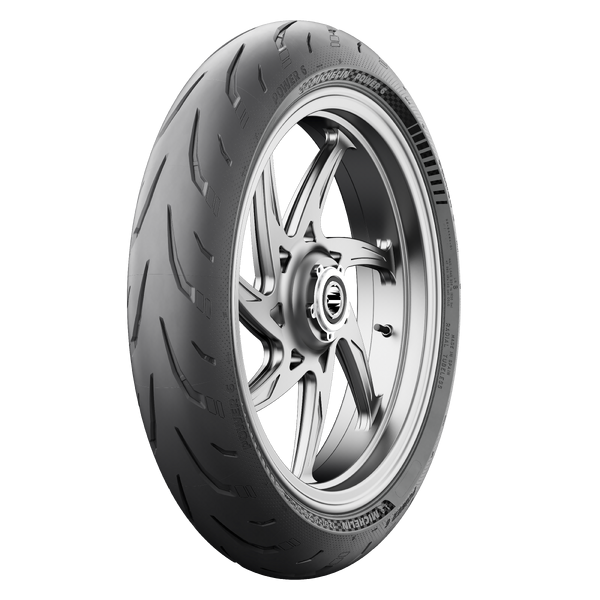 Michelin Power 6 Supermoto Front Tire 120/70ZR17 : CRF's Only