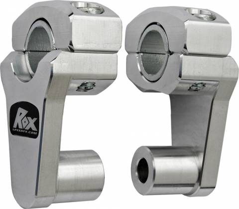 Rox Elite Pivoting Risers 2" Silver