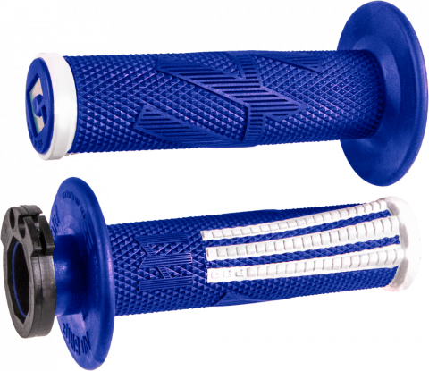 ODI Emig Pro V2 Lock On Grips Blue/White