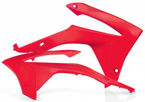 CRF250R'14-17 Acerbis Radiator Shroud Red