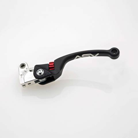 CRF450L/RL'19-26 ASV C6 Clutch Lever Black w/Red Dial