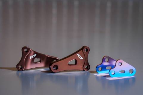 CRF450RX'17-20 FCP Titanium Engine Mounts