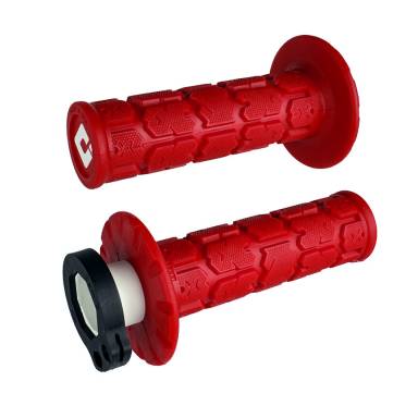 Main image of item: ODI ROGUE Lock-On Grips Red
