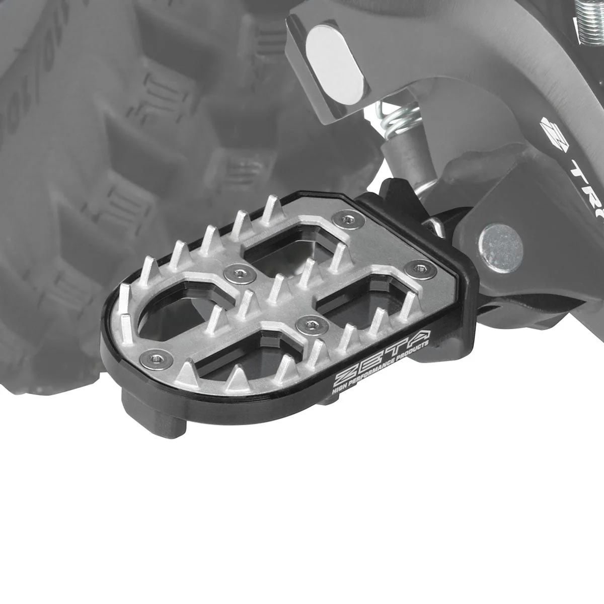 CRF1000L'18-19 - Zeta Adventure Footpegs - Black : CRF's Only