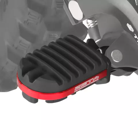Zeta Adventure Footpeg Replacement Rubber