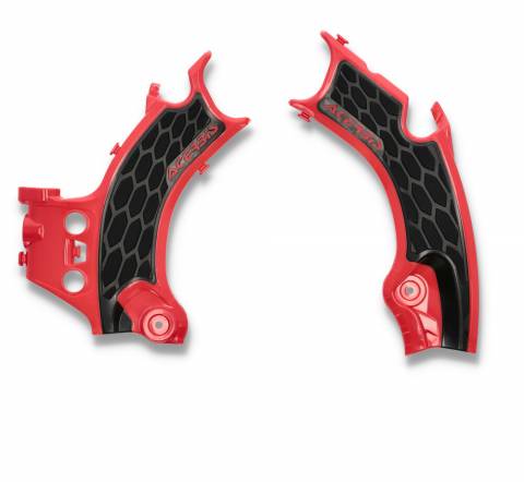 CRF450R/RX'25-26 - Acerbis Frame Guards Red/Black