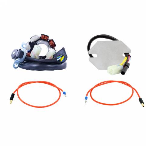 CRF250X'04-17 40W AC/DC STATOR LIGHTING KIT STATOR+REGULATOR+PICKUP