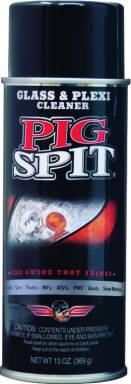 Main image of item: PIG SPIT GLASS & PLEXI CLEANER 13OZ