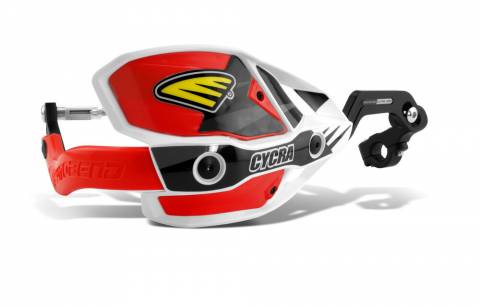 Cycra Ultra Probend CRM Handguards White/Red