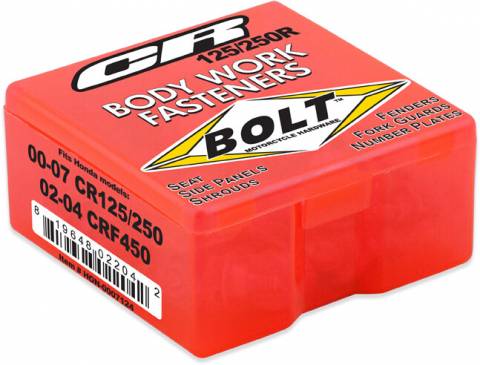 CRF450R'02-04 Full Plastic Fastener Kit