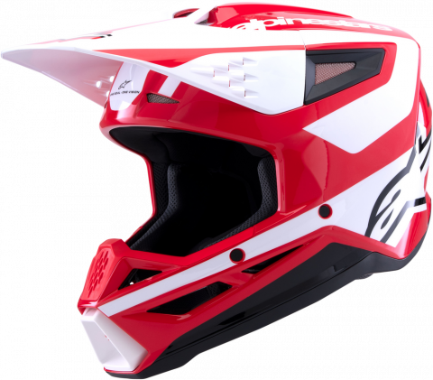 Alpinestars Helmet - SM3 Heat Gloss Red/White/Black