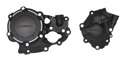 CRF250R'18-21 Acerbis X-Power Engine Cover Kit Black