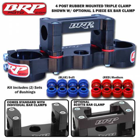 CRF450X'19-26 BRP 4-Post Top Triple Clamp & Bar Mount