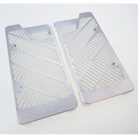 CRF250X'04-17 - Bullet Proof Designs Radiator Guards Silver