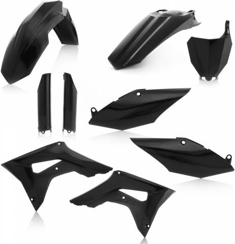 CRF450R'17-18 Acerbis Full Plastic Kit Black