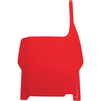CRF250R/450R'04-07 - UFO Front Number Plate Red