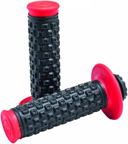 ProTaper Pro Series Clamp-On Pillow Top Grips Red/Black 023365