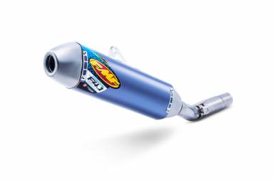 Main image of item: CRF125F'19-25 - FMF Factory 4.1 Mini Slip-On Muffler SS Blue ANO