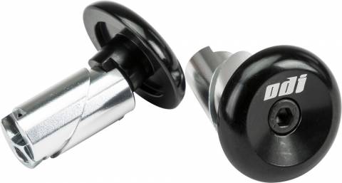 ODI ALUMINUM BAR END PLUGS BLACK
