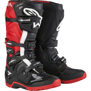 Main image of item: Alpinestars Honda Tech 7 Enduro Drystar Boots Black/Bright Red
