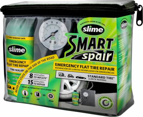 Slime Tire Inflator Kit W/ Sealant